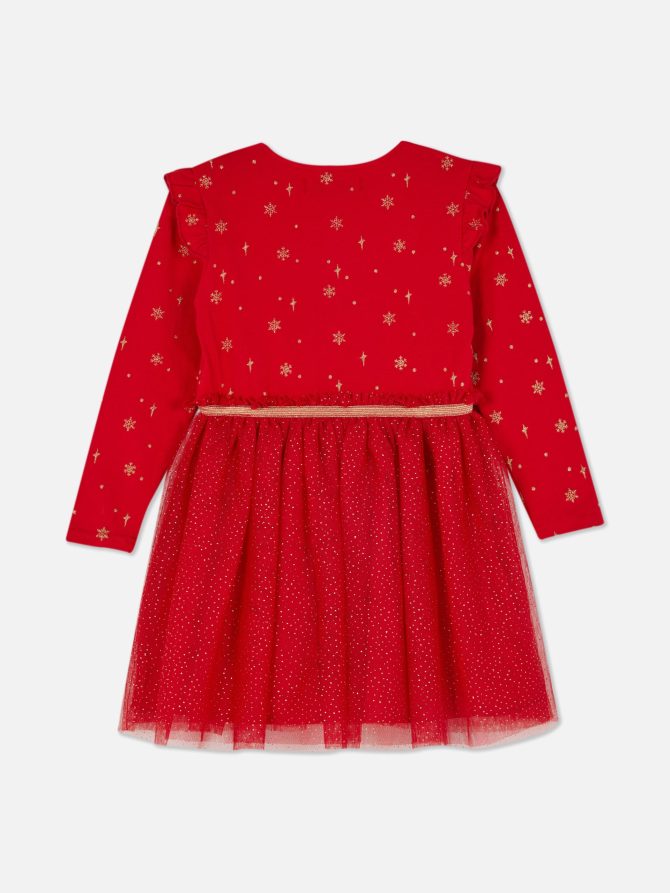 Sequin Christmas Tutu Dress - Image 3