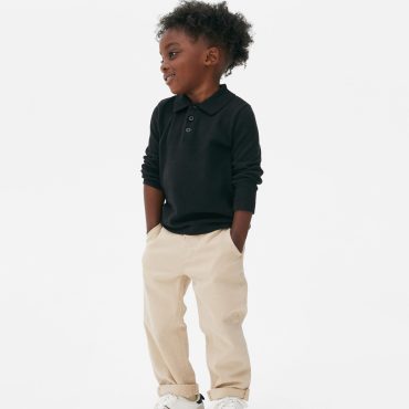 Knit Polo Sweater