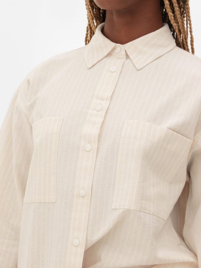 Striped Oxford Shirt - Image 3