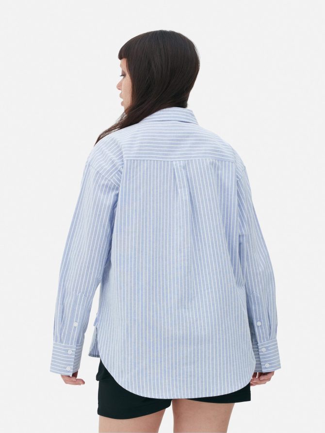 Striped Oxford Shirt - Image 4