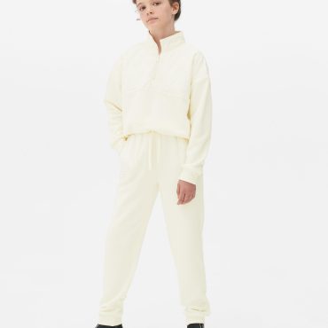 Quilted Panel Joggers