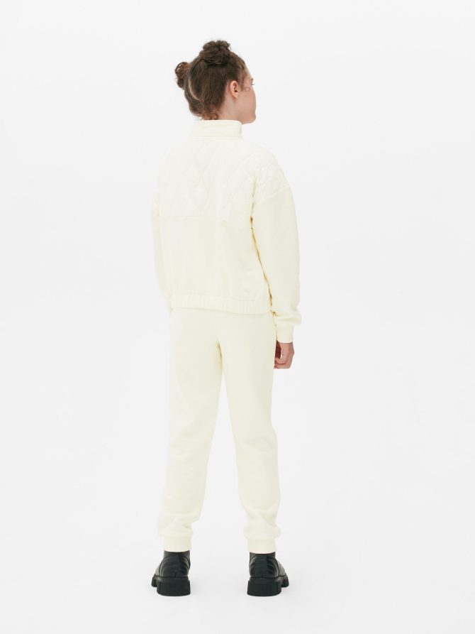 Quilted Panel Joggers - Image 2