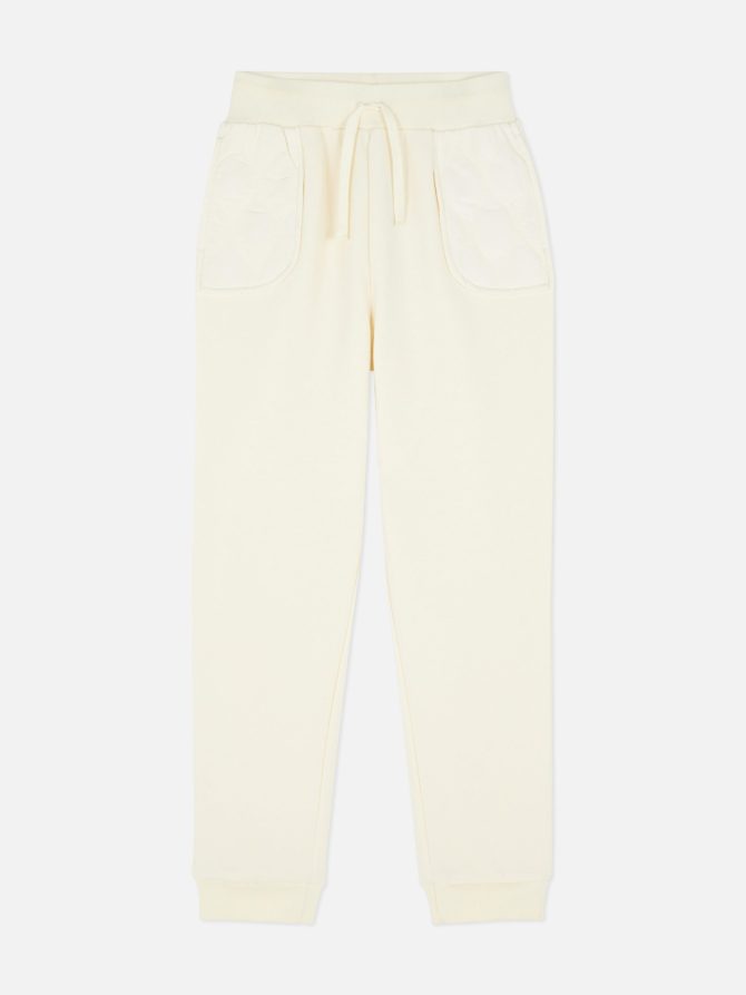 Quilted Panel Joggers - Image 3