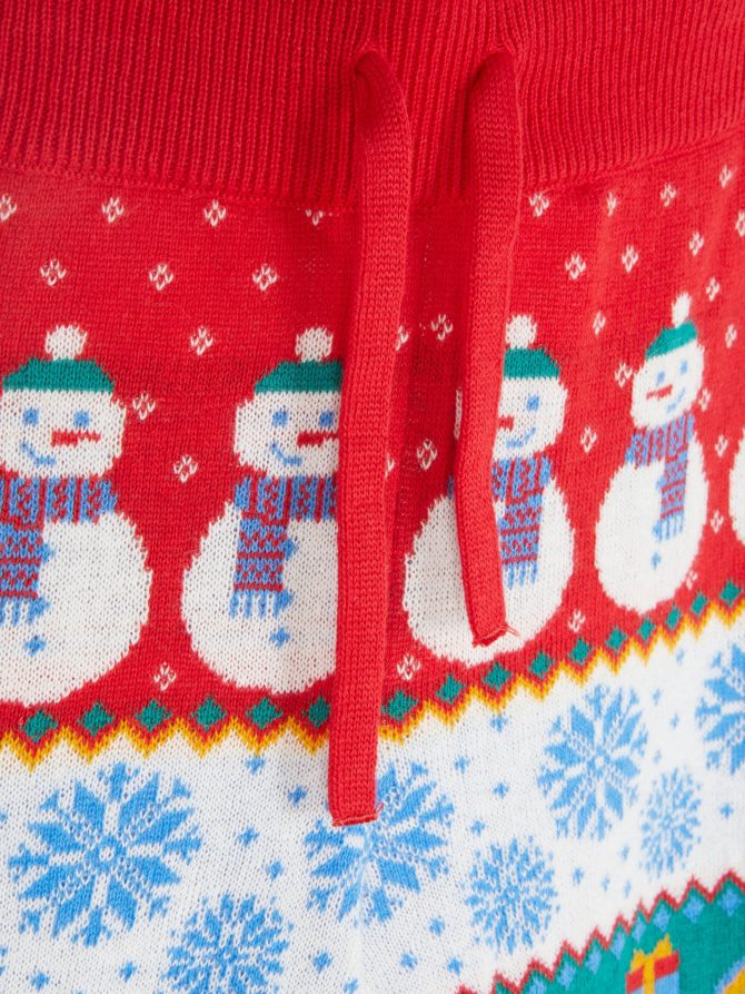 Festive Fair Isle Joggers - Image 5