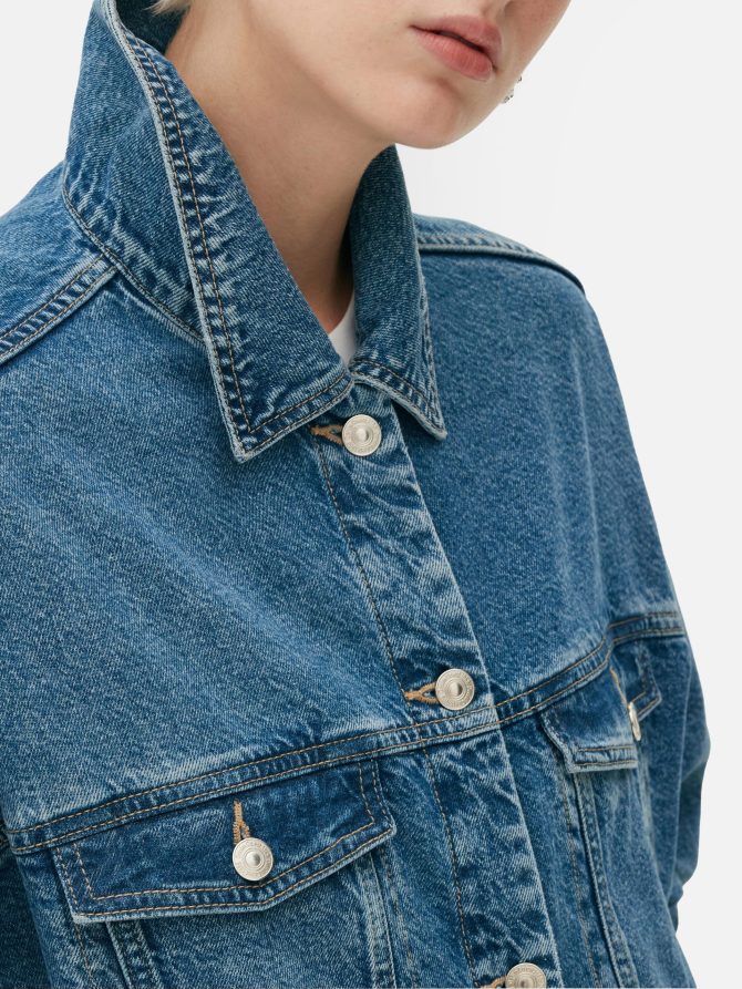Rita Ora Denim Trucker Jacket - Image 3