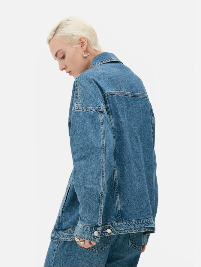 Rita Ora Denim Trucker Jacket - Image 4