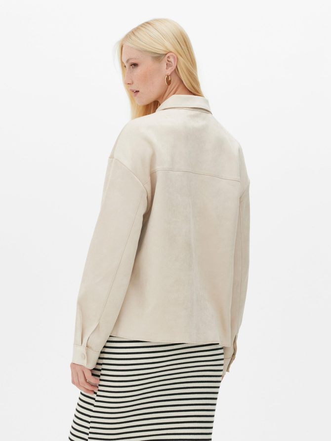 Faux Suede Shacket - Image 4
