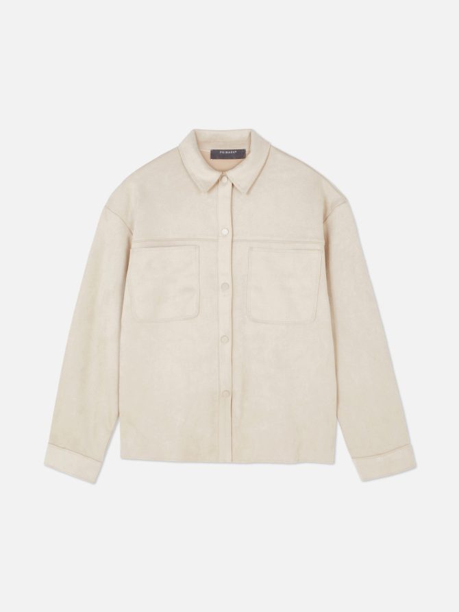Faux Suede Shacket - Image 5