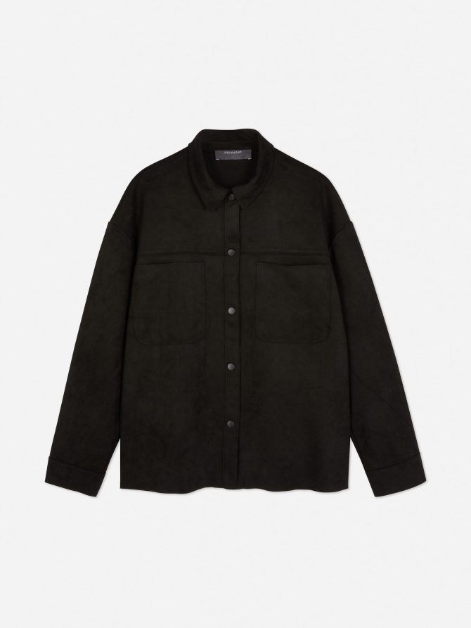 Faux Suede Shacket - Image 5