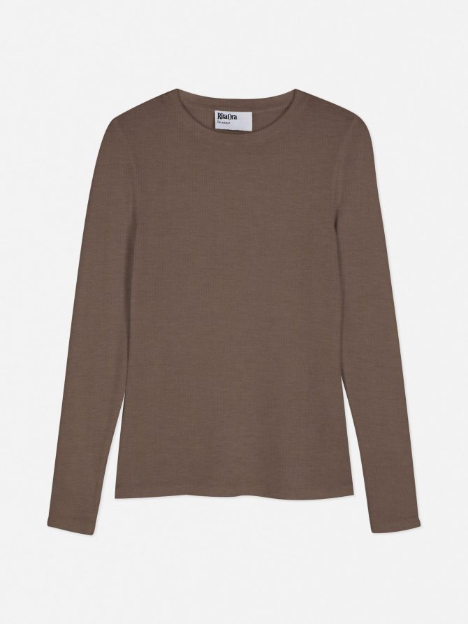 Rita Ora Long Sleeve Jersey Top