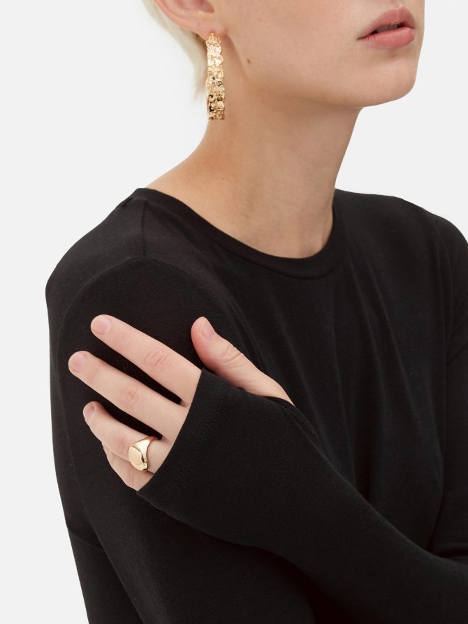 Rita Ora Long Sleeve Jersey Top - Image 3