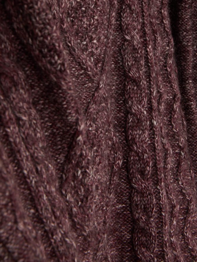 Twisted Cable Knit Sweater - Image 5