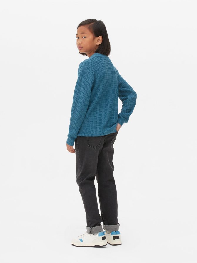 Waffle Knit Sweater - Image 2
