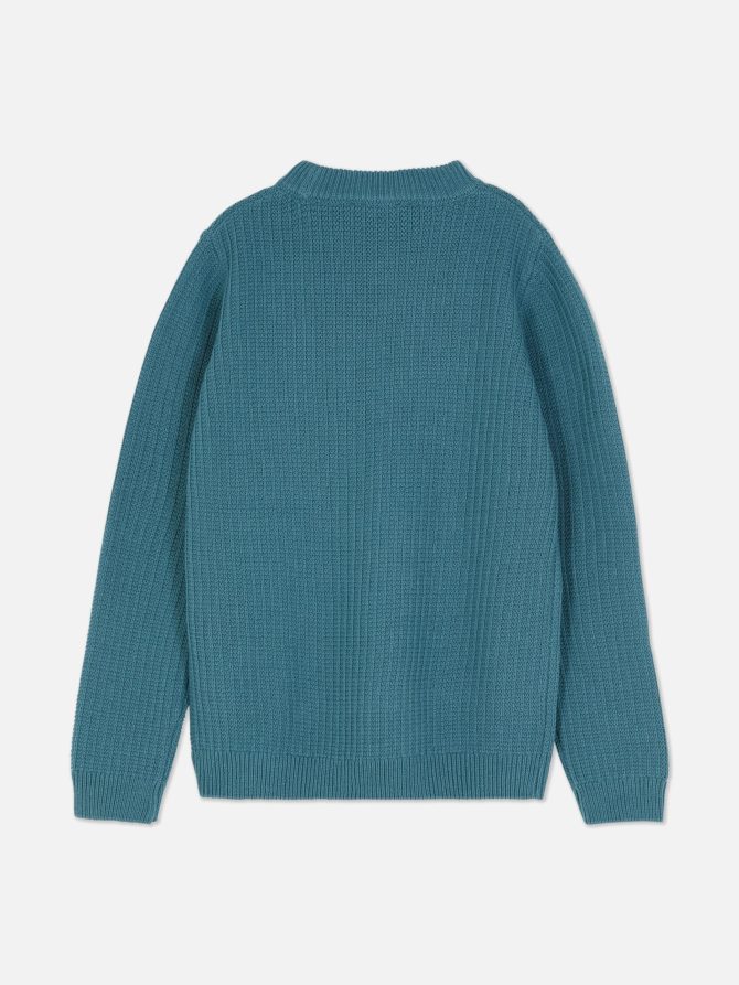 Waffle Knit Sweater - Image 4