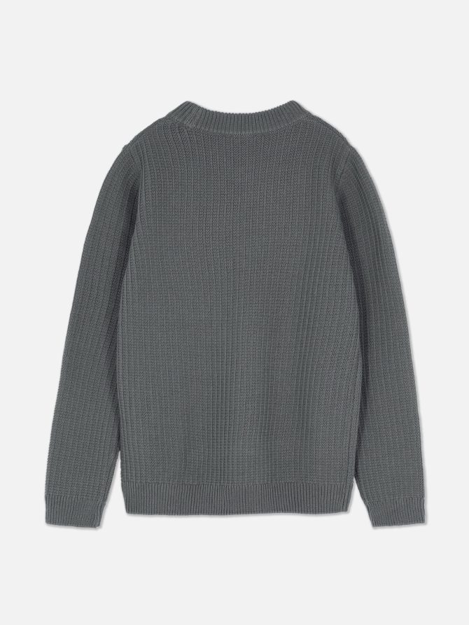 Waffle Knit Sweater - Image 4