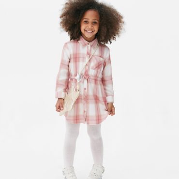 Plaid Shirt Dress