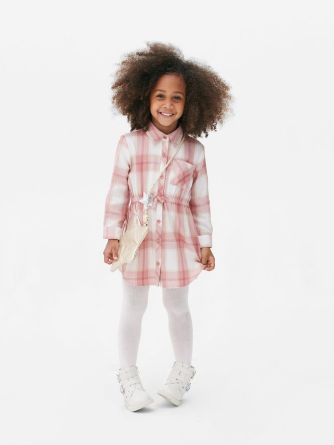 Plaid Shirt Dress
