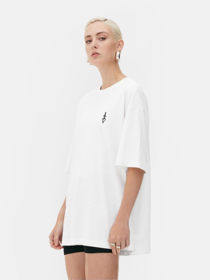 Rita Ora Oversized T-Shirt