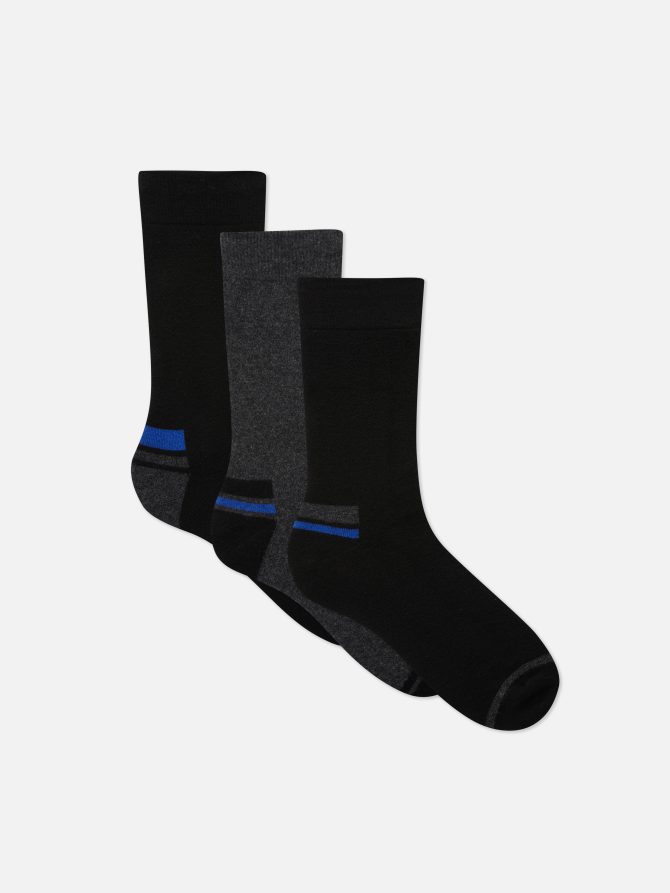 3-Pack Thermal Crew Socks