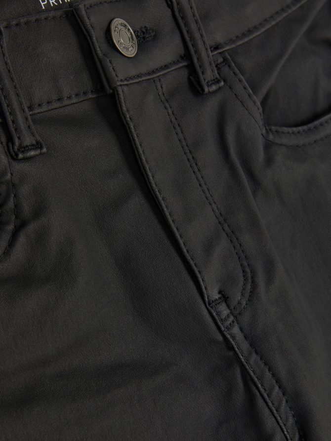 Coated Straight Pants - Image 3