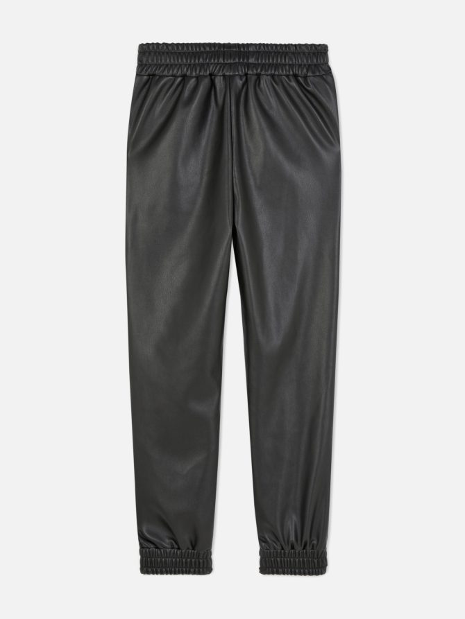 Faux Leather Leggings - Image 2