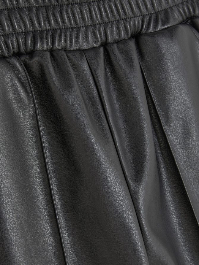Faux Leather Leggings - Image 3