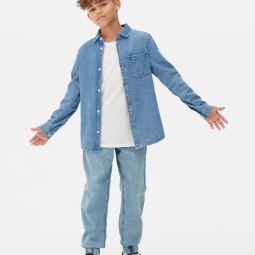 Denim Long Sleeve Shirt