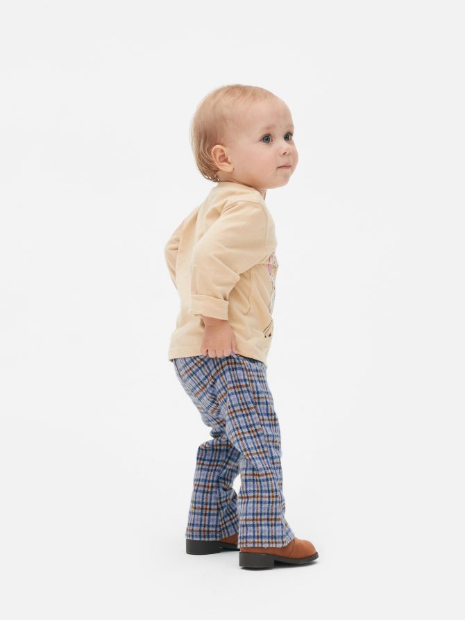Stretch Check Leggings