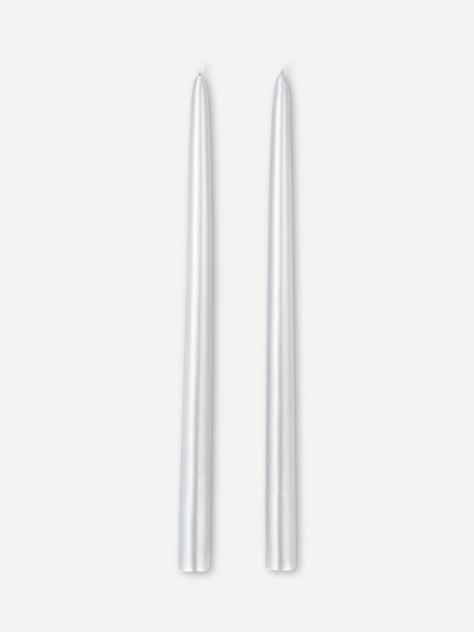 2-Pack Large Tapered Dinner Candles