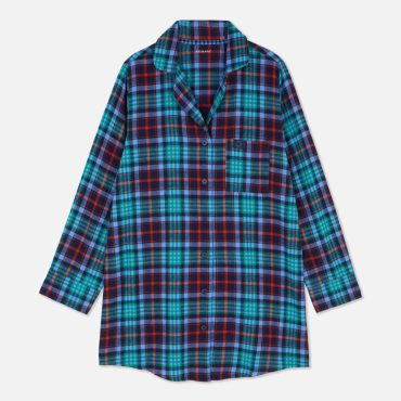 Check Flannel Nightshirt