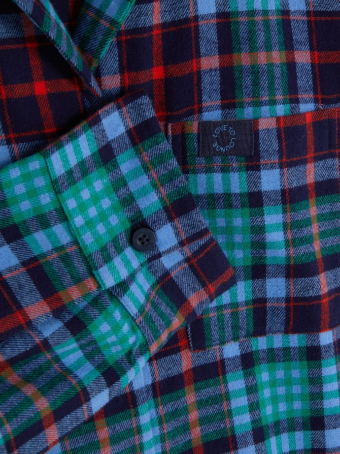 Check Flannel Nightshirt - Image 2