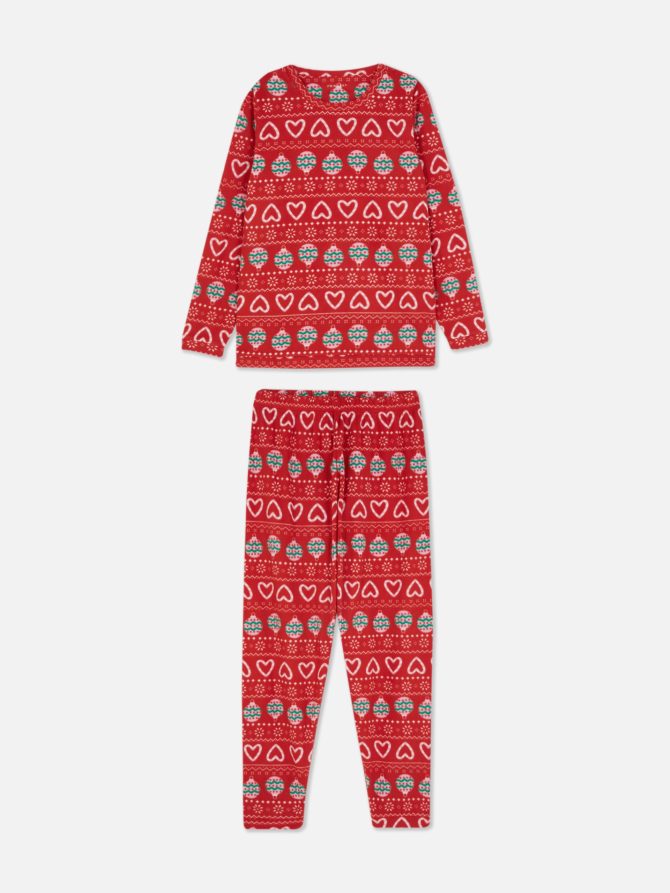 Women's Fleece Christmas Pajamas
