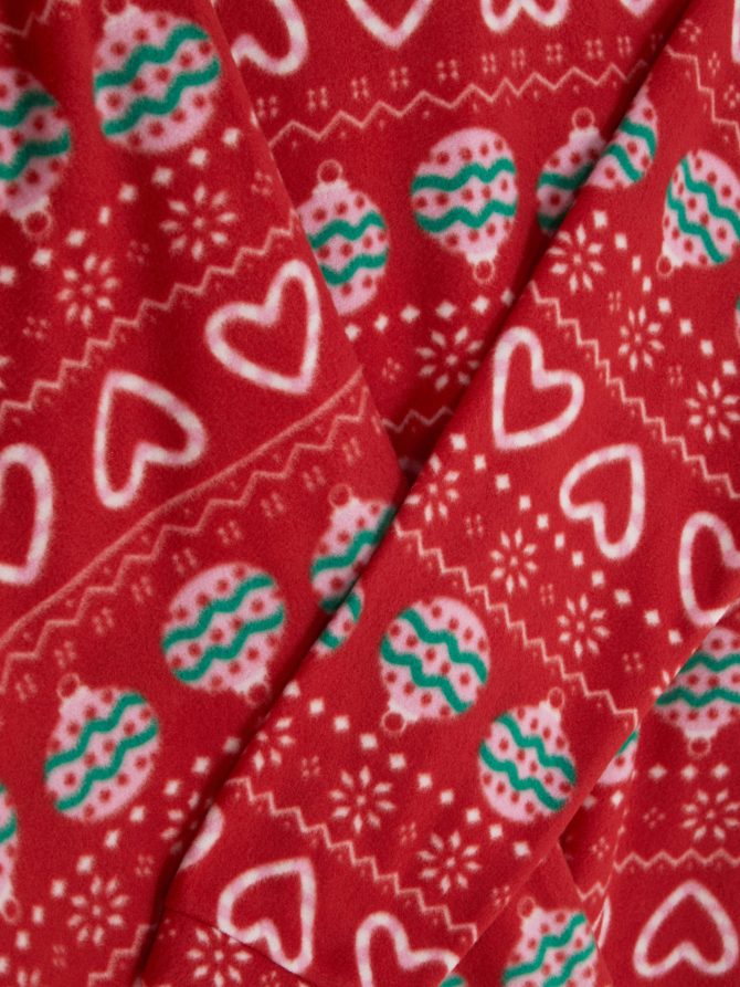 Women's Fleece Christmas Pajamas - Image 2