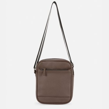 Faux Leather Crossbody Bag