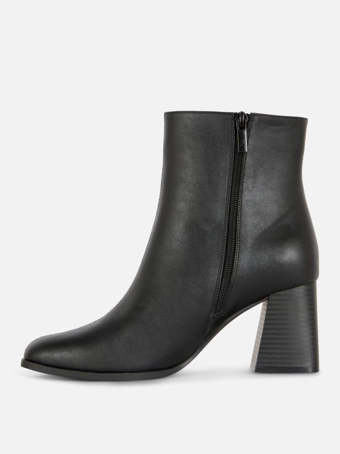 Wide Fit Block Heel Boots - Image 4