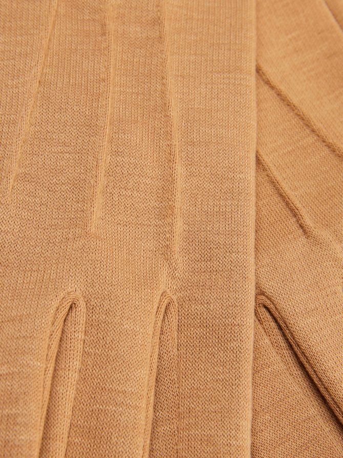 Trim Detail Ponte Gloves - Image 2