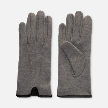 Trim Detail Ponte Gloves