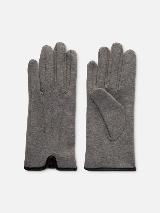Trim Detail Ponte Gloves