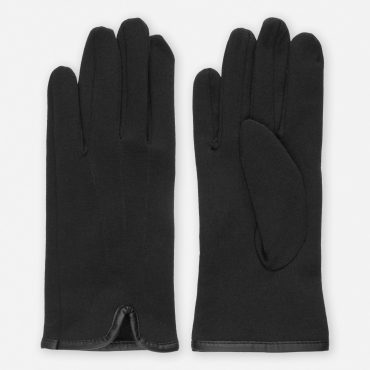 Trim Detail Ponte Gloves