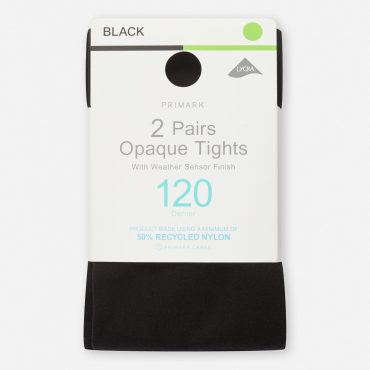 2-Pack 120 Denier Opaque Tights