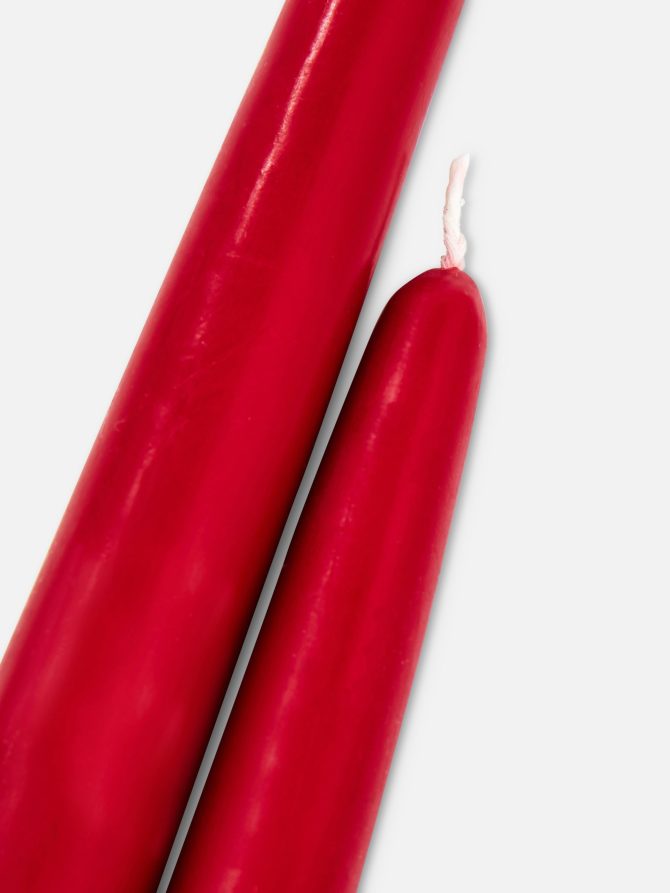 2-Pack Christmas Dinner Candles - Image 2
