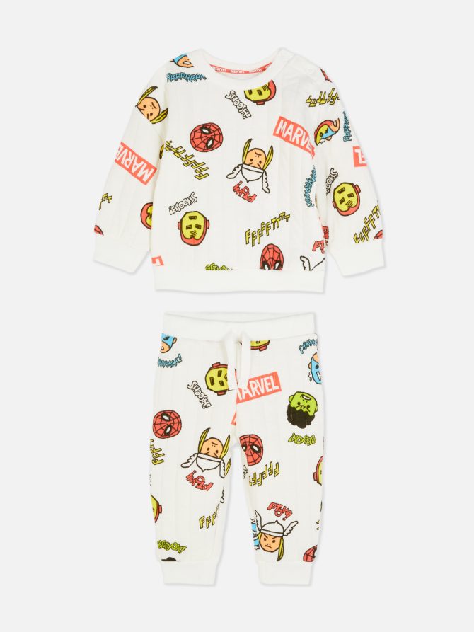 Marvel Avengers Quilted Sweatshirt and Joggers Set