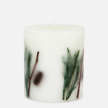 Winter Forest Pillar Candle