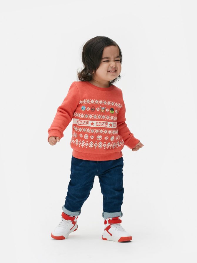 Marvel Baby Christmas Sweatshirt