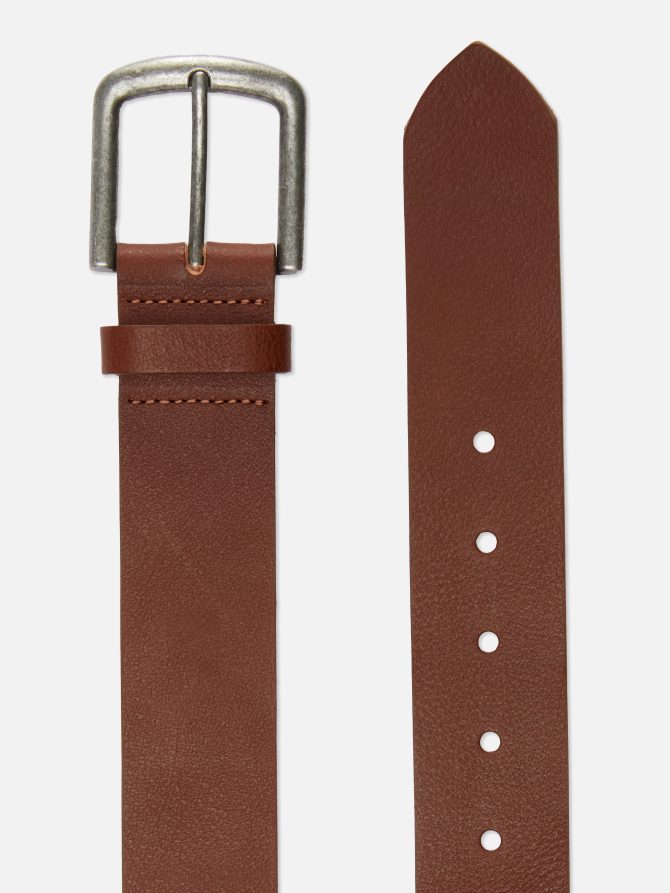 Grained Leather Belt - Image 2