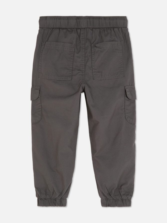 Drawstring Parachute Pants - Image 2