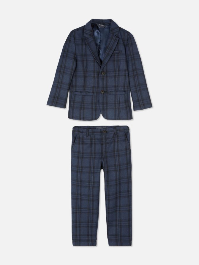 Check Suit Jacket and Pants - Image 3