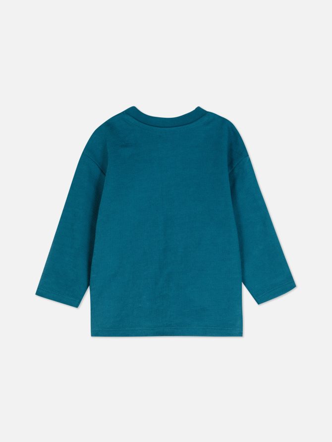 Space Print Long Sleeve T-Shirt - Image 2