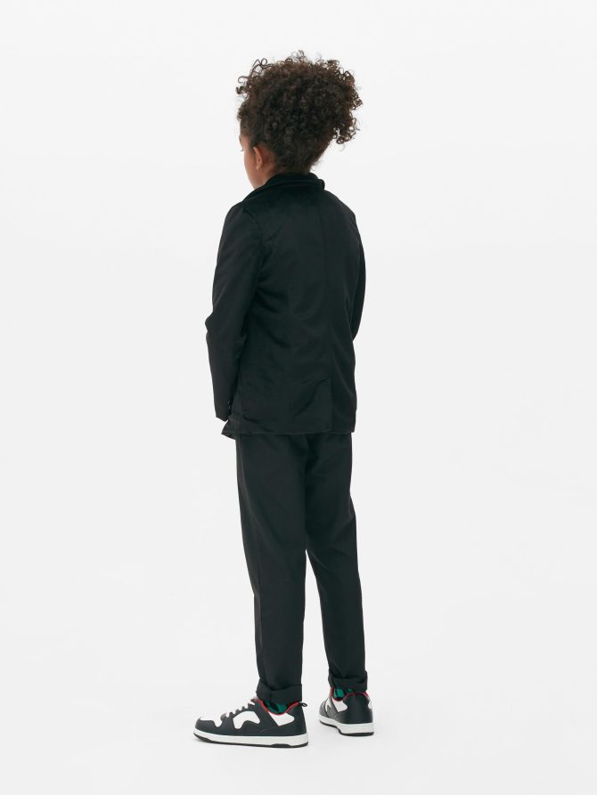 Velvet Blazer and Pants Set - Image 2