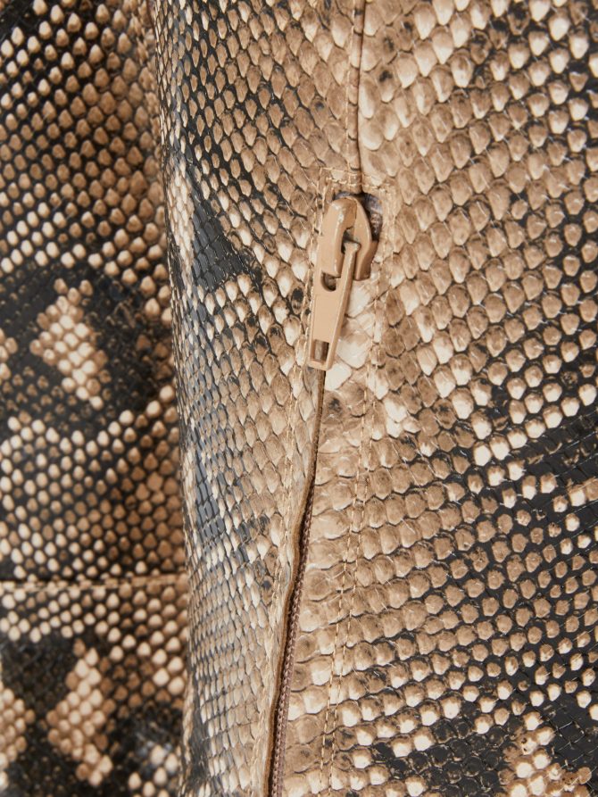 Rita Ora Snake Print Knee-High Boots - Image 5